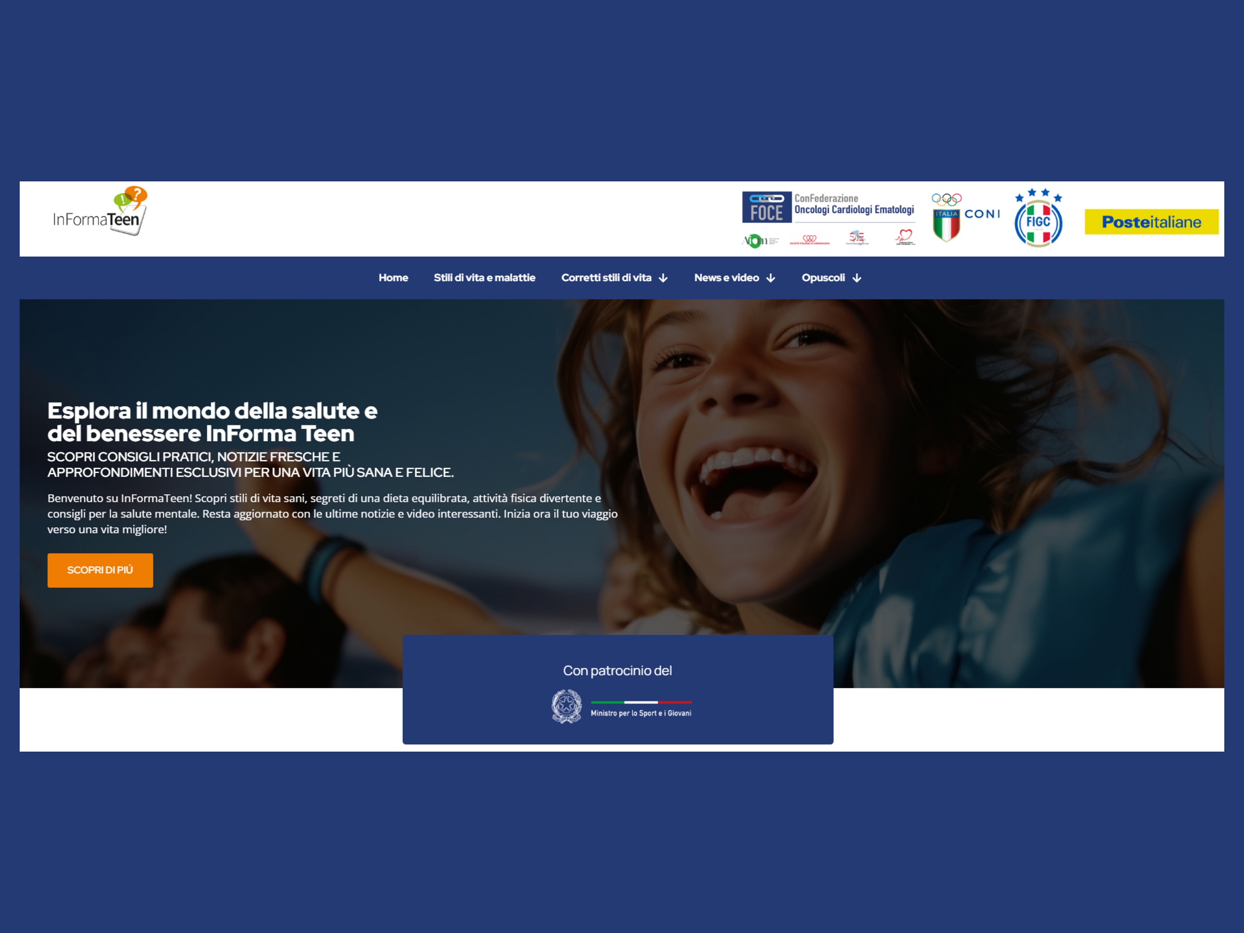 homepage InformaTeen